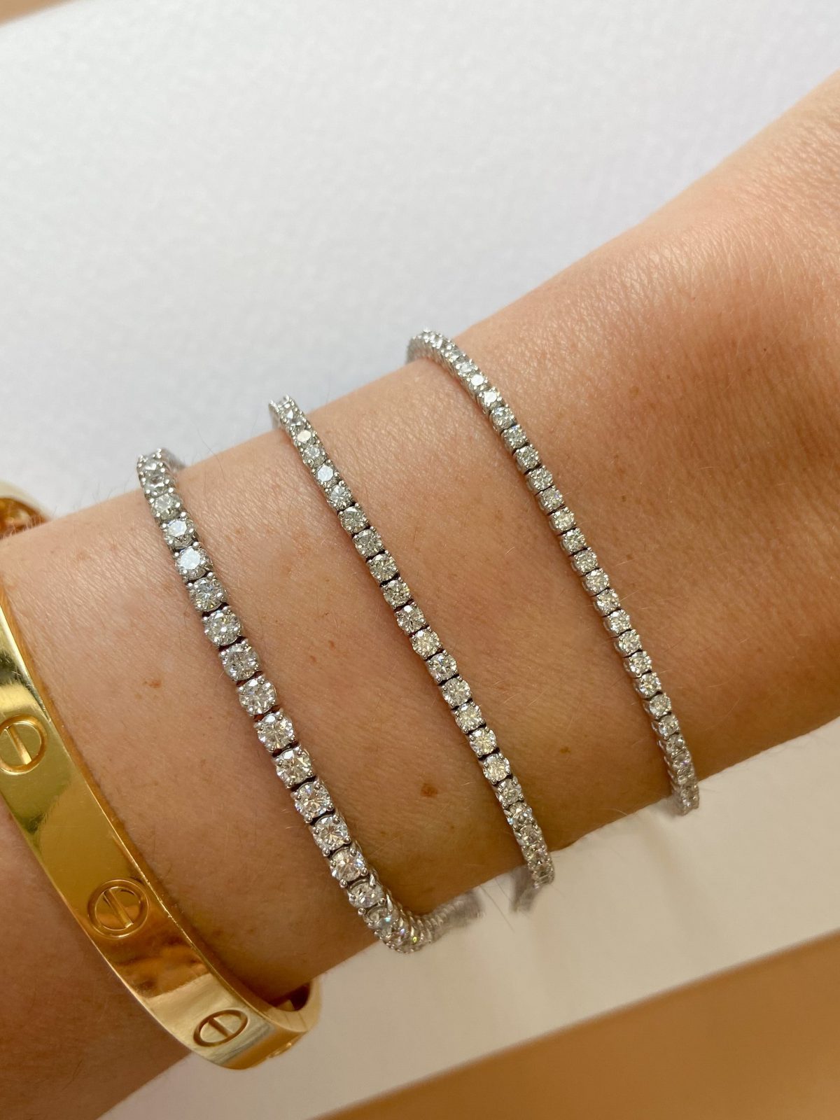 real diamond tennis bracelets direct from factory